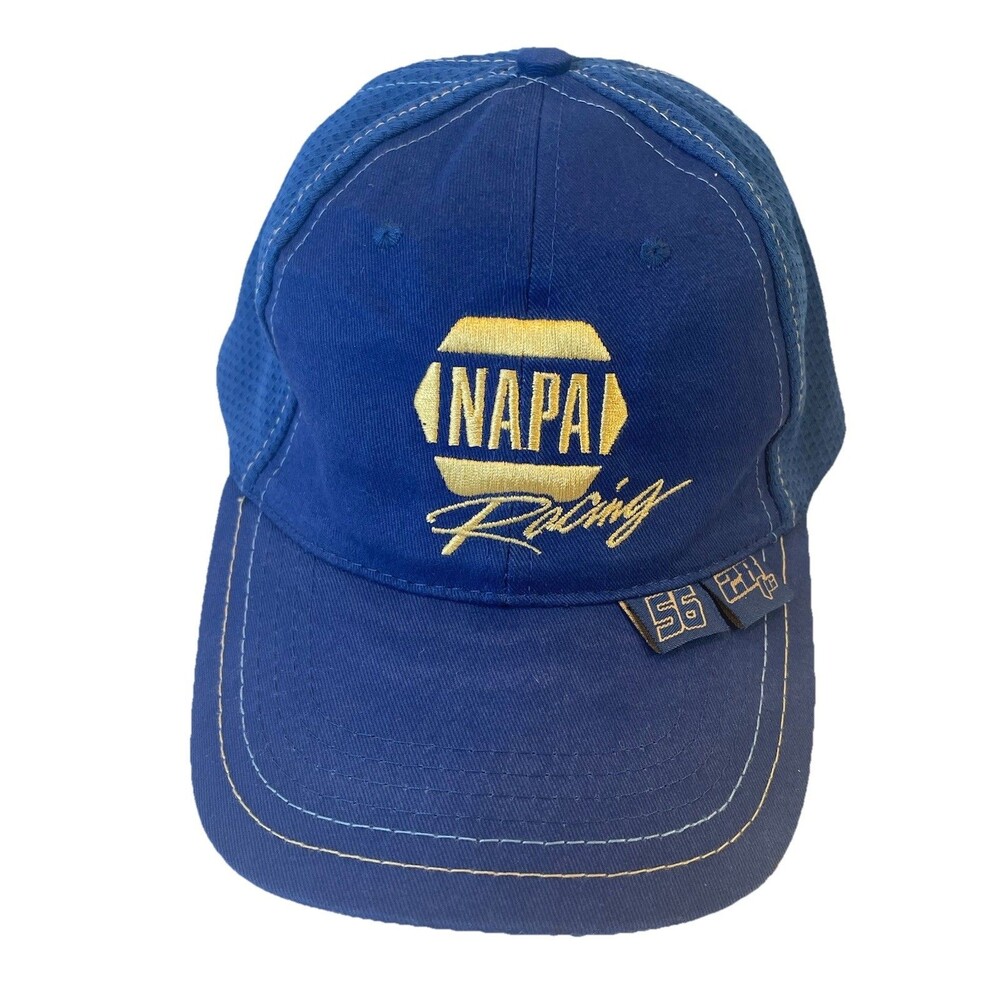 NAPA Racing Hat 56 28 Napa Know How Auto Parts Cap Blue Adjustable Ron Capps